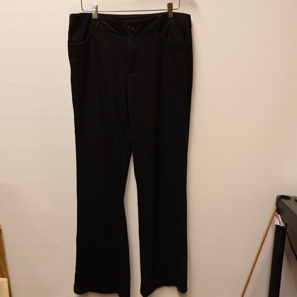 Riders by Lee Straight Leg Black Polyester Work pants SZ 16M - Picture 12 of 13